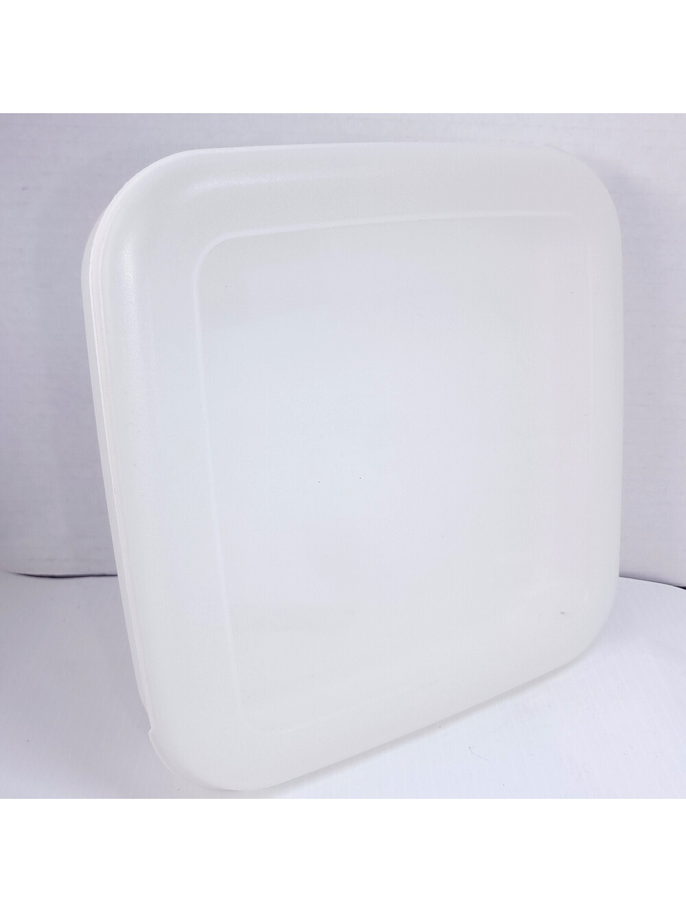 Eagle Craftstorables Square Storage Case 9x9" Tray craft Container white vintage